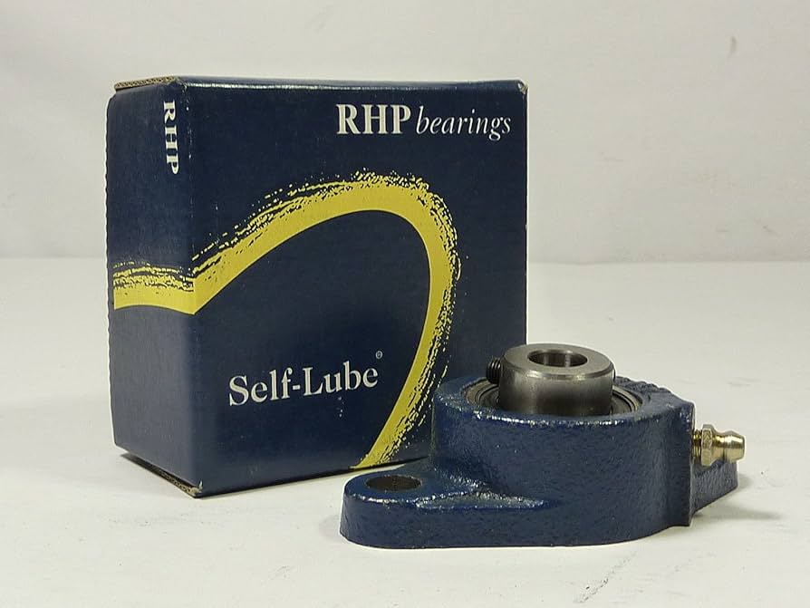MSFT45  RHP Heavy duty 2 bolt cast iron flange self-lube housed unit - Metric